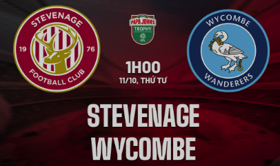 Soi kèo bóng đá Stevenage vs Wycombe 1h00 ngày 11/10 (EFL Trophy 2023/24)