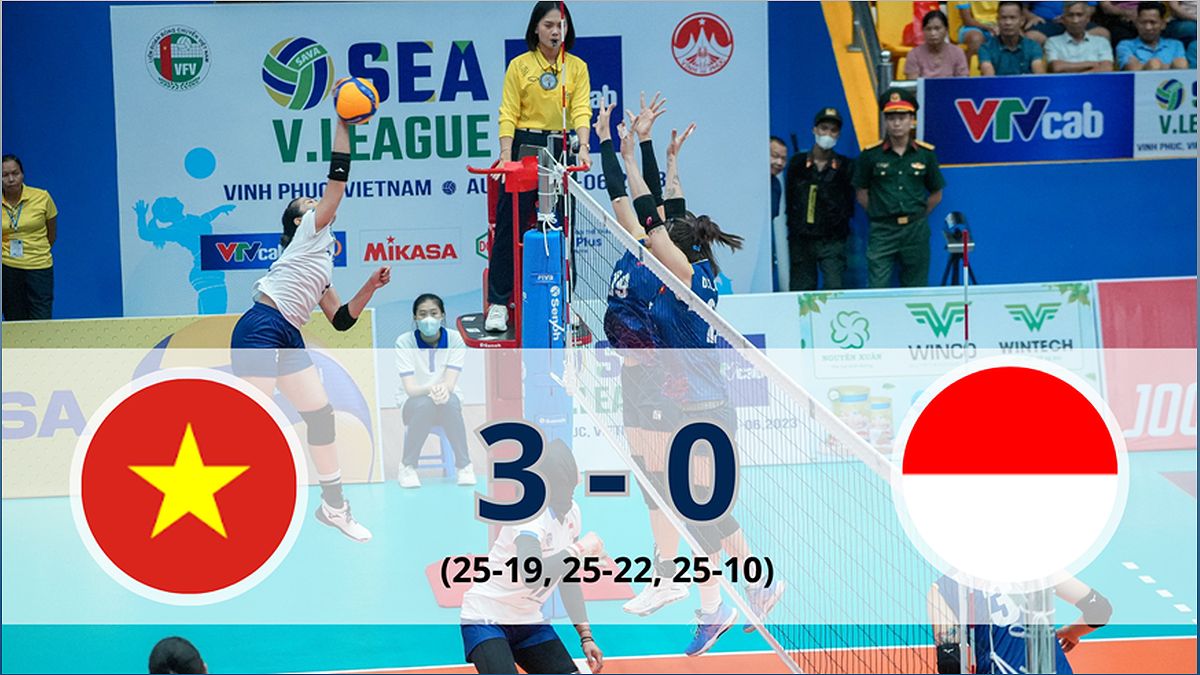 Đội tuyển bóng chuyền nữ Việt Nam ghi dấu ấn tại chặng 2 SEA V.League 2023 - -838178680