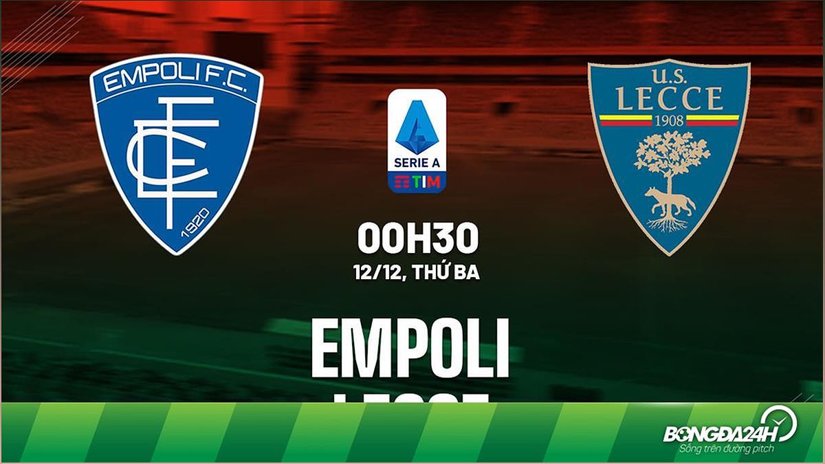 Nhận định trận đấu Empoli vs Lecce: Cuộc chiến giữa hai đội bóng khát điểm - 1875921110