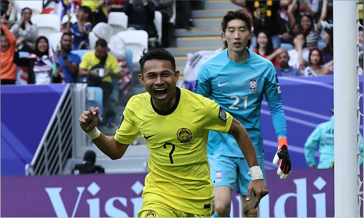Malaysia Gây Sốc, Hòa 3-3 Với Hàn Quốc Tại Asian Cup 2023 - 1333533819