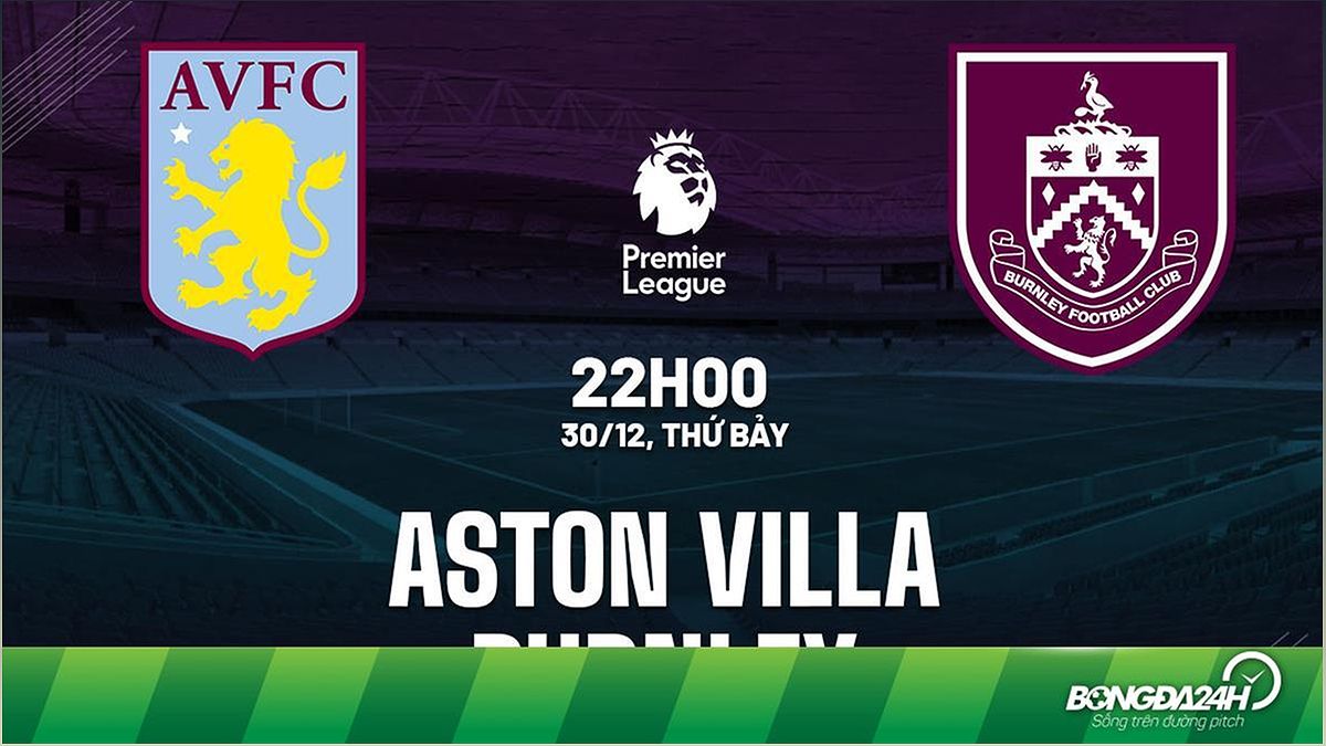 Nhận định trận đấu Aston Villa vs Burnley: Cơ hội để Villa trở lại mạch thắng - -244688194