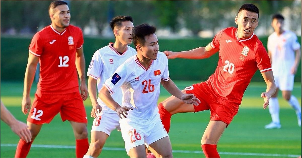 Tuyển Việt Nam thua Kyrgyzstan 1-2 trong trận giao hữu cuối cùng trước Asian Cup 2023 - -984708395