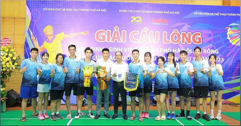 Giải Cầu lông học sinh - sinh viên thành phố Hà Nội mở rộng, tranh cúp Báo Tuổi trẻ Thủ đô lần thứ X năm 2023 - 56190111