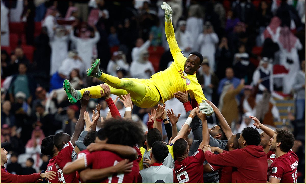 Qatar vô địch Asian Cup 2023 sau chiến thắng căng thẳng trước Uzbekistan - -714190146