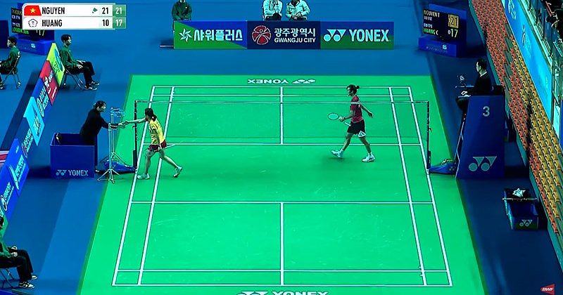 Nguyễn Thùy Linh giành chiến thắng dễ dàng tại giải cầu lông Hàn Quốc Masters 2023 - 373732574