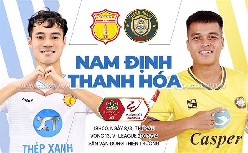 Trận đấu Nam Định vs Thanh Hóa: Dự đoán kết quả và nhận định trước trận - 1912689052